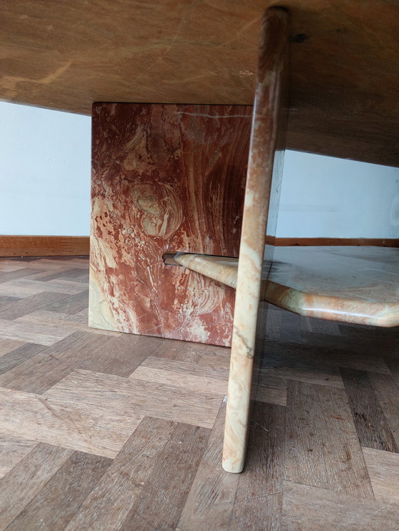 Image 1 of Vintage marble coffee table