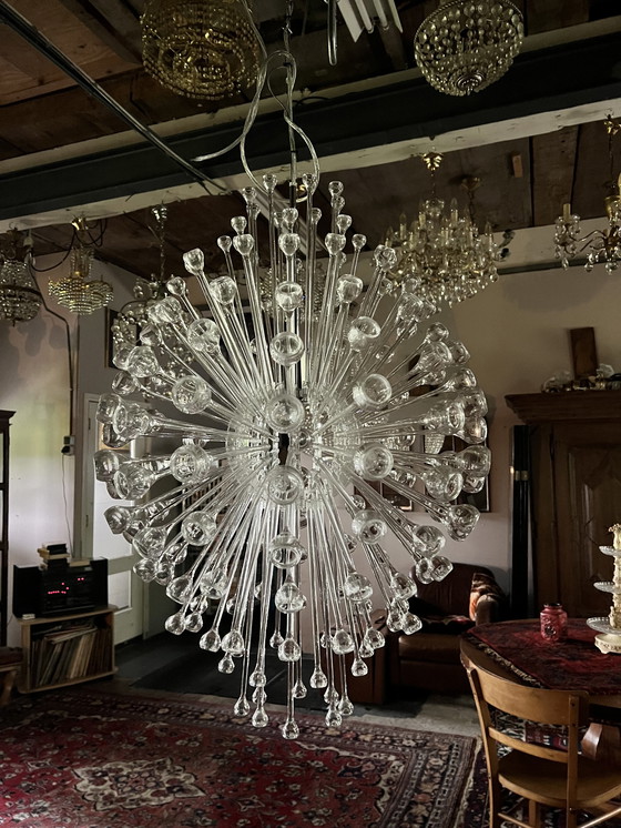 Image 1 of Marcus Arvonen Sputnik Space Age Chandelier