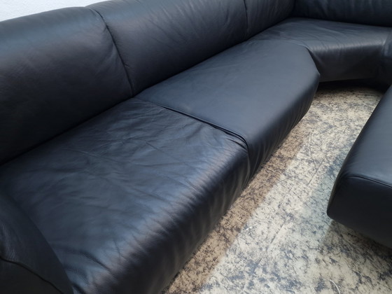 Image 1 of Cassina Met Sofa Hoekbank met Krukjes Leer