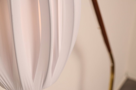 Image 1 of Vloerlamp 'Fishing Pole' van Svend Aage Holm Sorensen voor Sorensen & Co - Denemarken - jaren 50