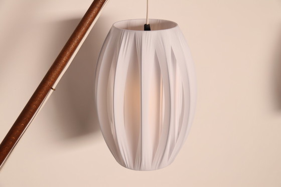 Image 1 of Vloerlamp 'Fishing Pole' van Svend Aage Holm Sorensen voor Sorensen & Co - Denemarken - jaren 50