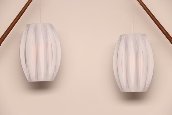 Image 1 of Vloerlamp 'Fishing Pole' van Svend Aage Holm Sorensen voor Sorensen & Co - Denemarken - jaren 50