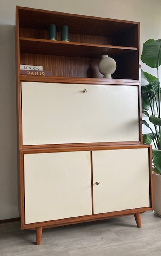 Image 1 of Retro vintage mid-century secretaire
