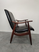 Vintage Webe fauteuil door Louis van Teeffelen
