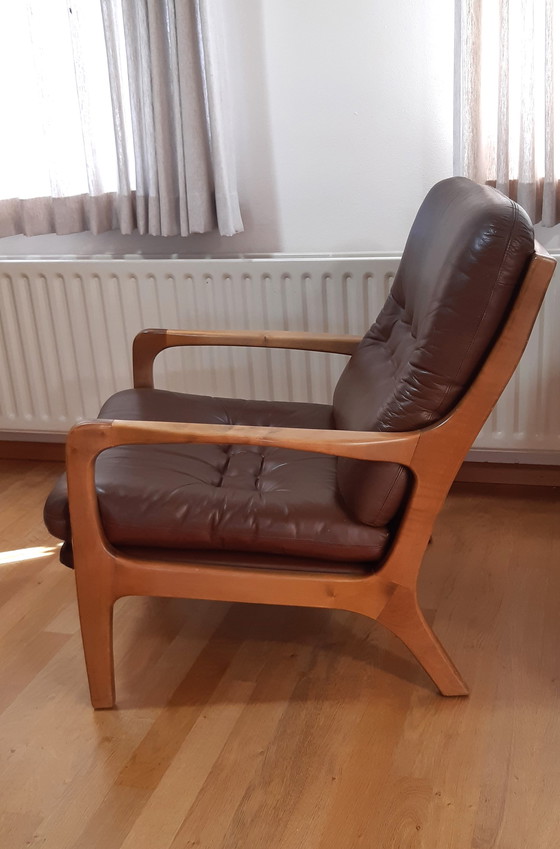 Image 1 of Es Soloform Bankstel, 2-zitter en 2 fauteuils, van Eugen Schmidt