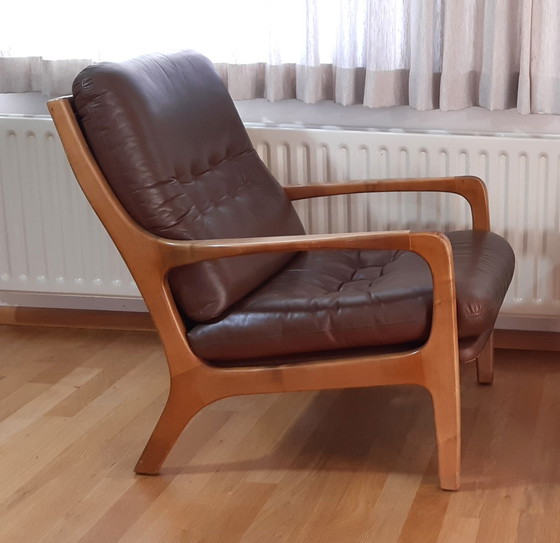 Image 1 of Es Soloform Bankstel, 2-zitter en 2 fauteuils, van Eugen Schmidt