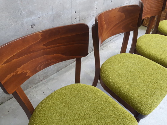 Image 1 of 4 groene stoelen 