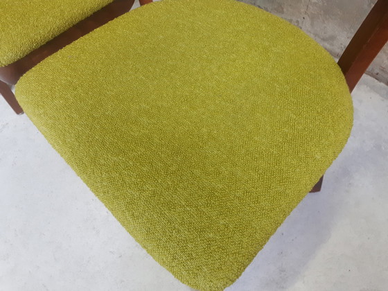 Image 1 of 4 groene stoelen 