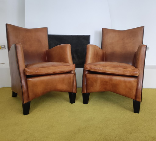 2x Bart van Bekhoven fauteuil