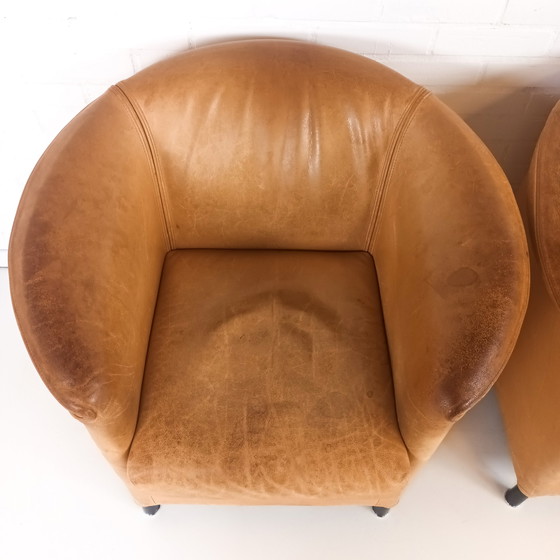 Image 1 of 2x vintage club fauteuil Paulo Piva 