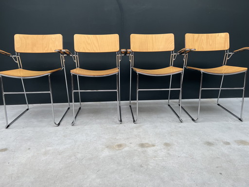 4x Arbben Sultana eetkamerstoelen 