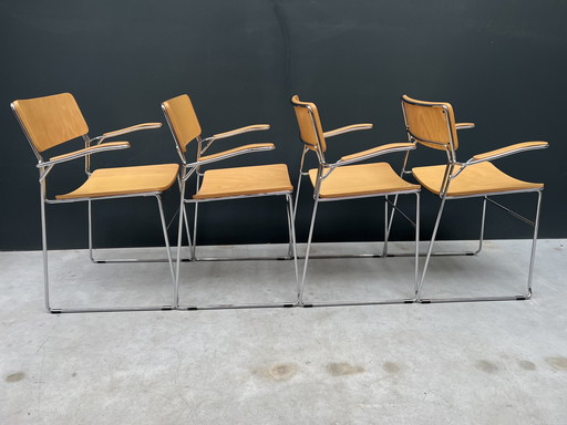 4x Arbben Sultana eetkamerstoelen 