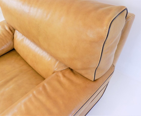 Image 1 of Roche Bobois lederen fauteuil