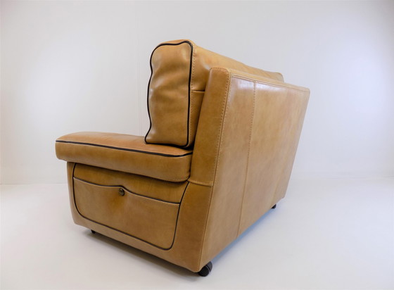 Image 1 of Roche Bobois lederen fauteuil