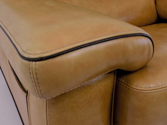 Image 1 of Roche Bobois lederen fauteuil