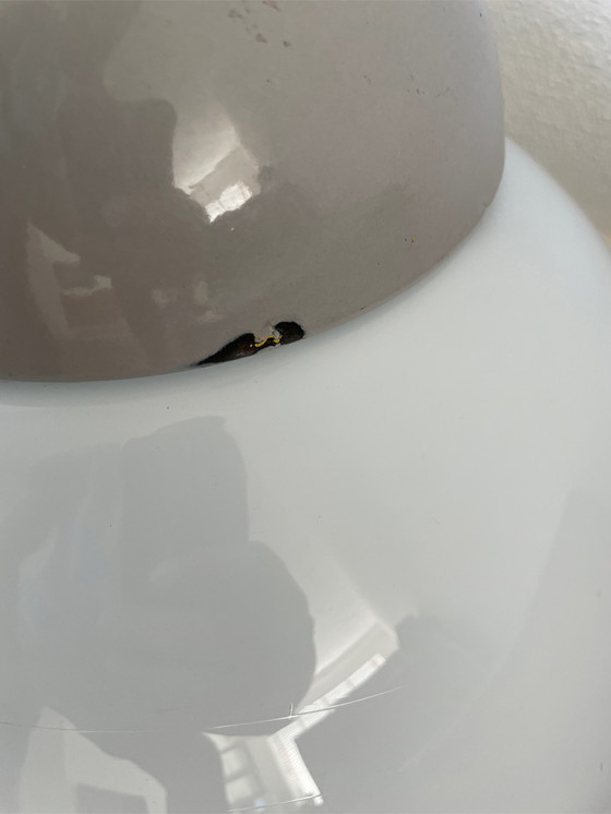 Image 1 of 4 x vintage schoollamp