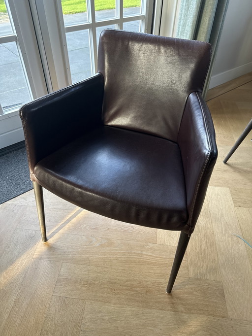 6x Label van den berg stoelen