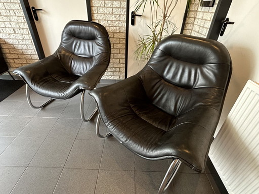 Gerard van den Berg 2 stuks Tobias fauteuil dutch design