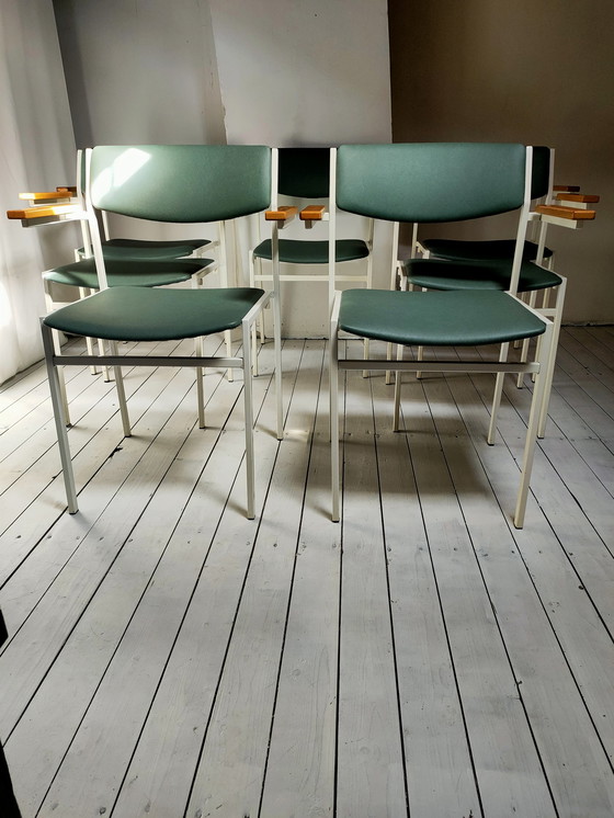 Image 1 of 7 x Gijs van der Sluis stacking chair