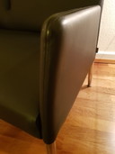 Leren bank van Walter Knoll