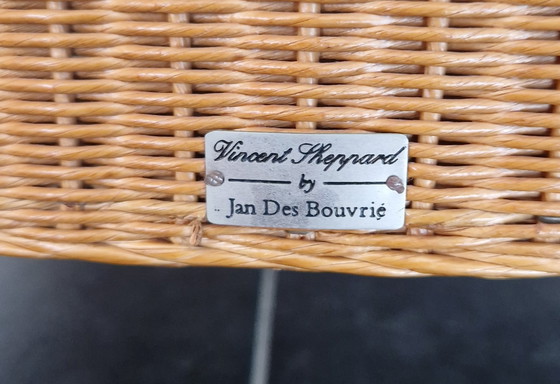 Image 1 of Jan des Bouvrie Vincent Sheppard Lloyd Loom fauteuil