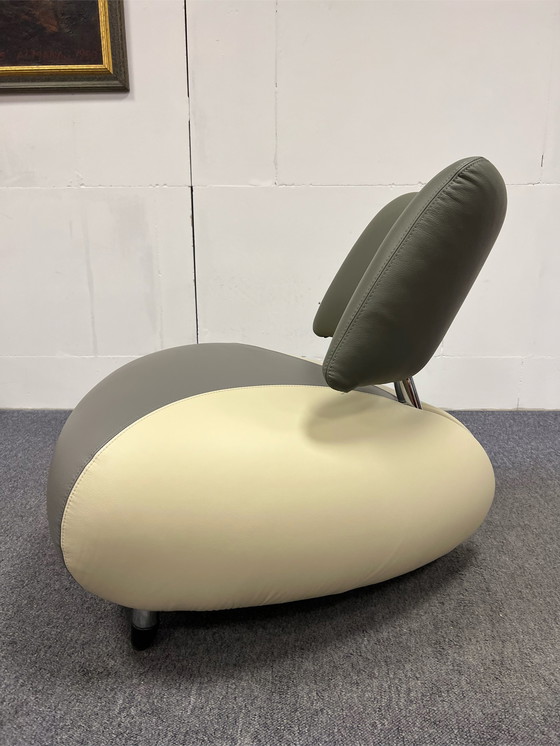 Image 1 of Leolux Pallone Fauteuil Leer