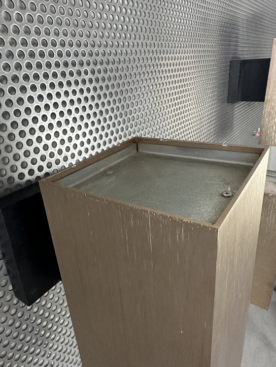 Image 1 of 5x Vintage Lightolier Quadrille wandlamp