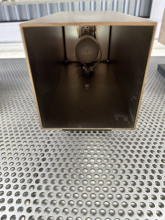 Image 1 of 5x Vintage Lightolier Quadrille wandlamp