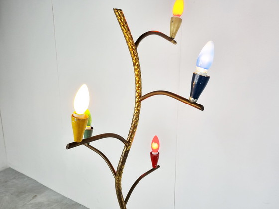 Image 1 of Vintage Italiaanse vloerlamp