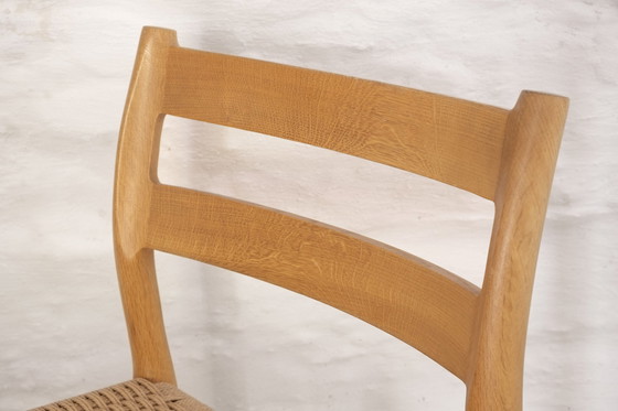 Image 1 of 4x Niels Otto Møller Stoelen Model 84 in Eiken