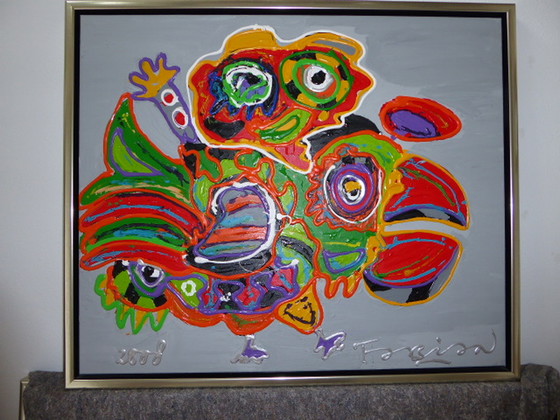 Image 1 of Fabian acrylverf schilderij