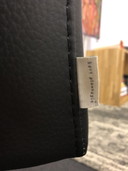 4x Bert Plantagie leren stoelen