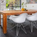 6 x DAR Eames eetkamerstoelen