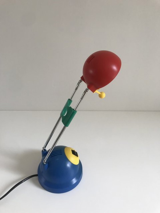 Image 1 of Vintage Memphis Stijl bureaulamp "Light Force"