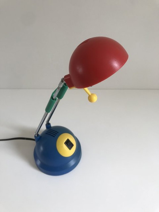 Image 1 of Vintage Memphis Stijl bureaulamp "Light Force"