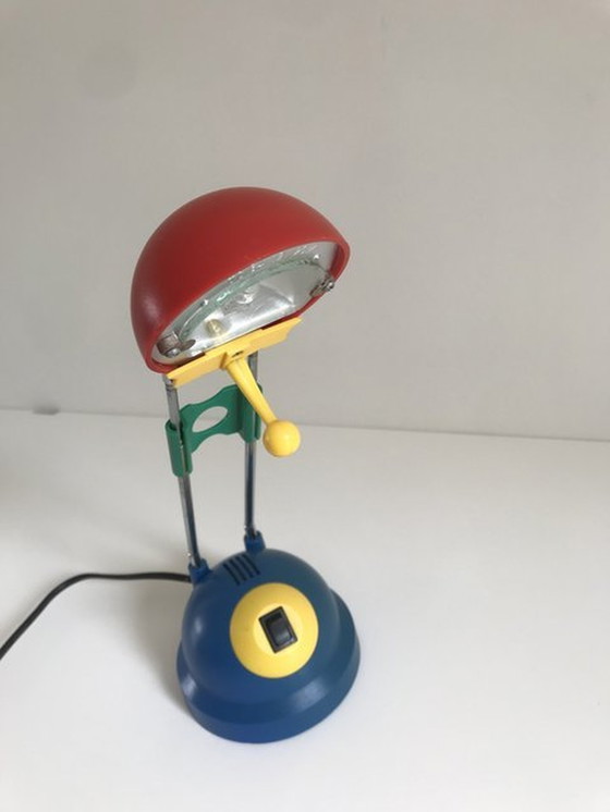 Image 1 of Vintage Memphis Stijl bureaulamp "Light Force"