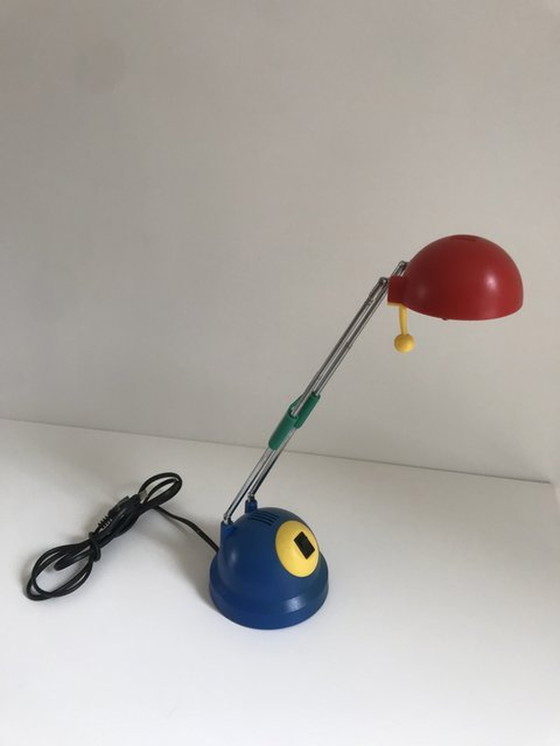 Image 1 of Vintage Memphis Stijl bureaulamp "Light Force"