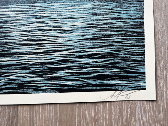 Image 1 of GEHOORZAAM Shepard Fairey – Zonsondergang terwijl de herfst nadert