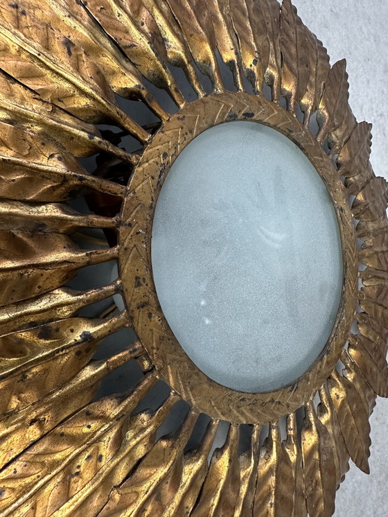 Image 1 of Vintage Sunburst lamp