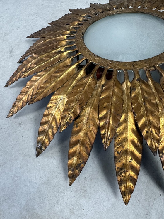 Image 1 of Vintage Sunburst lamp