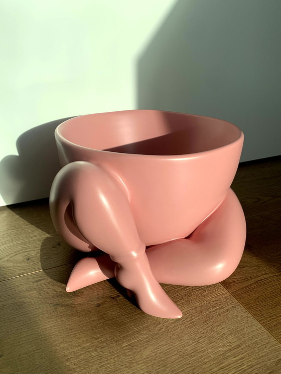 Image 1 of Piet Parra roze pot (beperkte oplage)