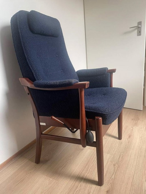 4x Deense Farstrup relaxfauteuil