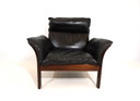 Dreipunkt Scala lederen fauteuil