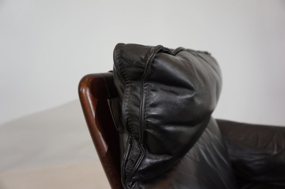 Image 1 of Dreipunkt Scala lederen fauteuil