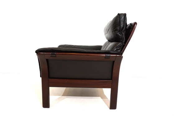 Image 1 of Dreipunkt Scala lederen fauteuil