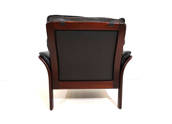 Image 1 of Dreipunkt Scala lederen fauteuil