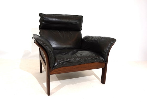 Image 1 of Dreipunkt Scala lederen fauteuil