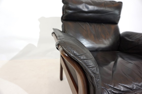 Image 1 of Dreipunkt Scala lederen fauteuil