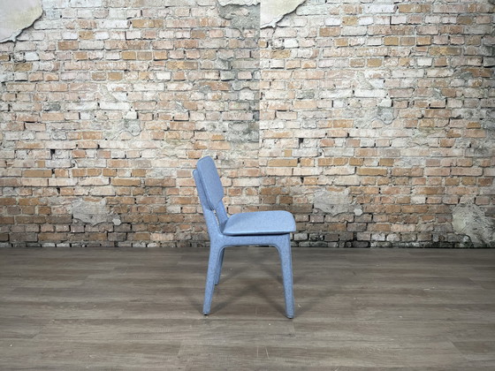 Image 1 of Ligne Roset Felt Chair blauw - stoel