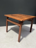 Wengé houten bijzettafel, jaren zeventig 